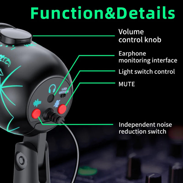 Pro Gaming Microphone Kit